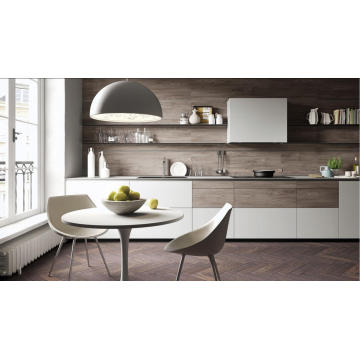 Isaland Style Hochglanz UV Modular Kitchen Design